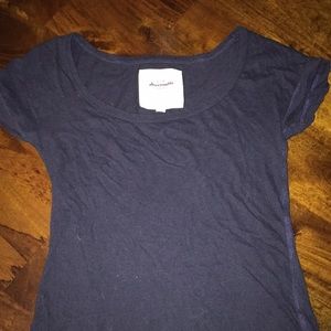 Abercrombie blue loose shirt